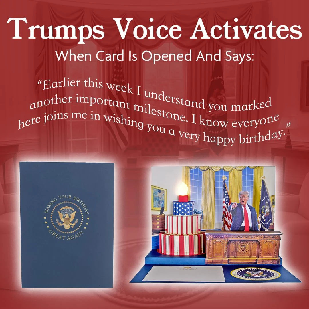 Trump's Birthday Card