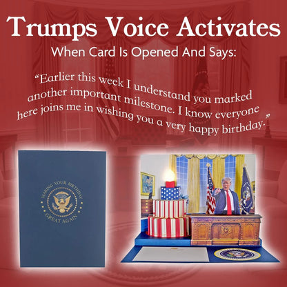 Trump's Birthday Card