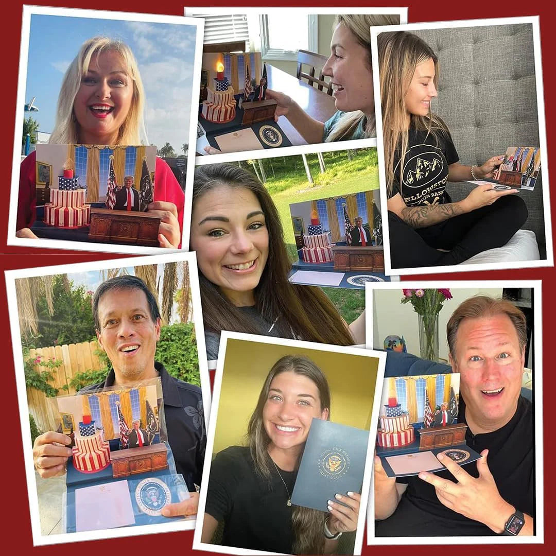 Trump's Birthday Card